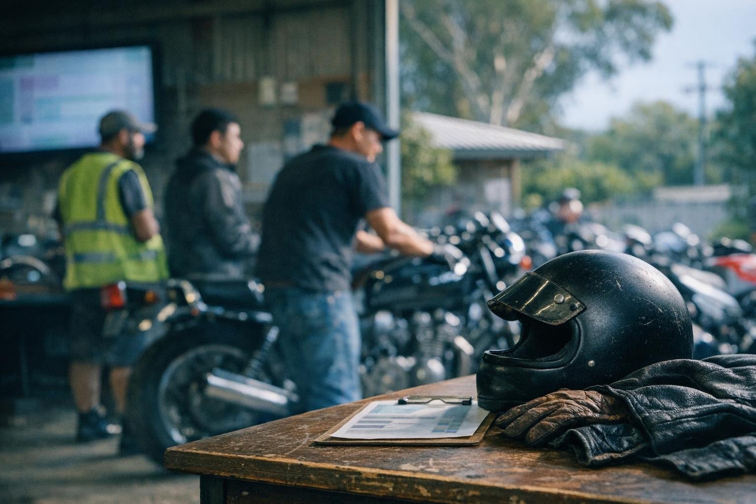 How Auction Hammer Price applies to Motorcycle Auctions services in Australia, Australia — practical illustration