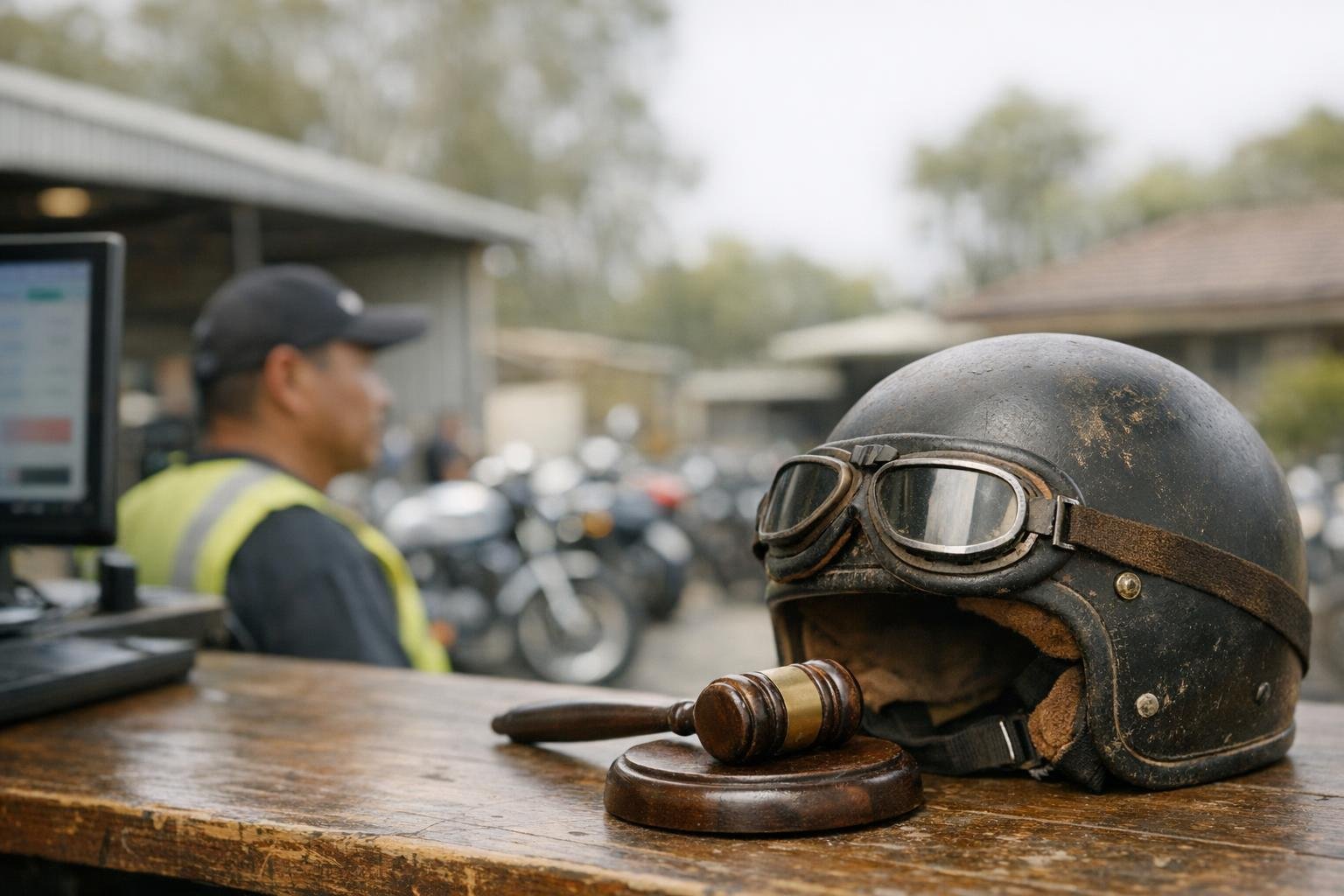 How Buyer's Premium applies to Motorcycle Auctions services in Australia, Australia — practical illustration