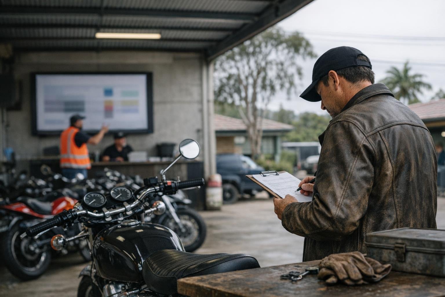 How Classic Motorcycle applies to Motorcycle Auctions services in Australia, Australia — practical illustration