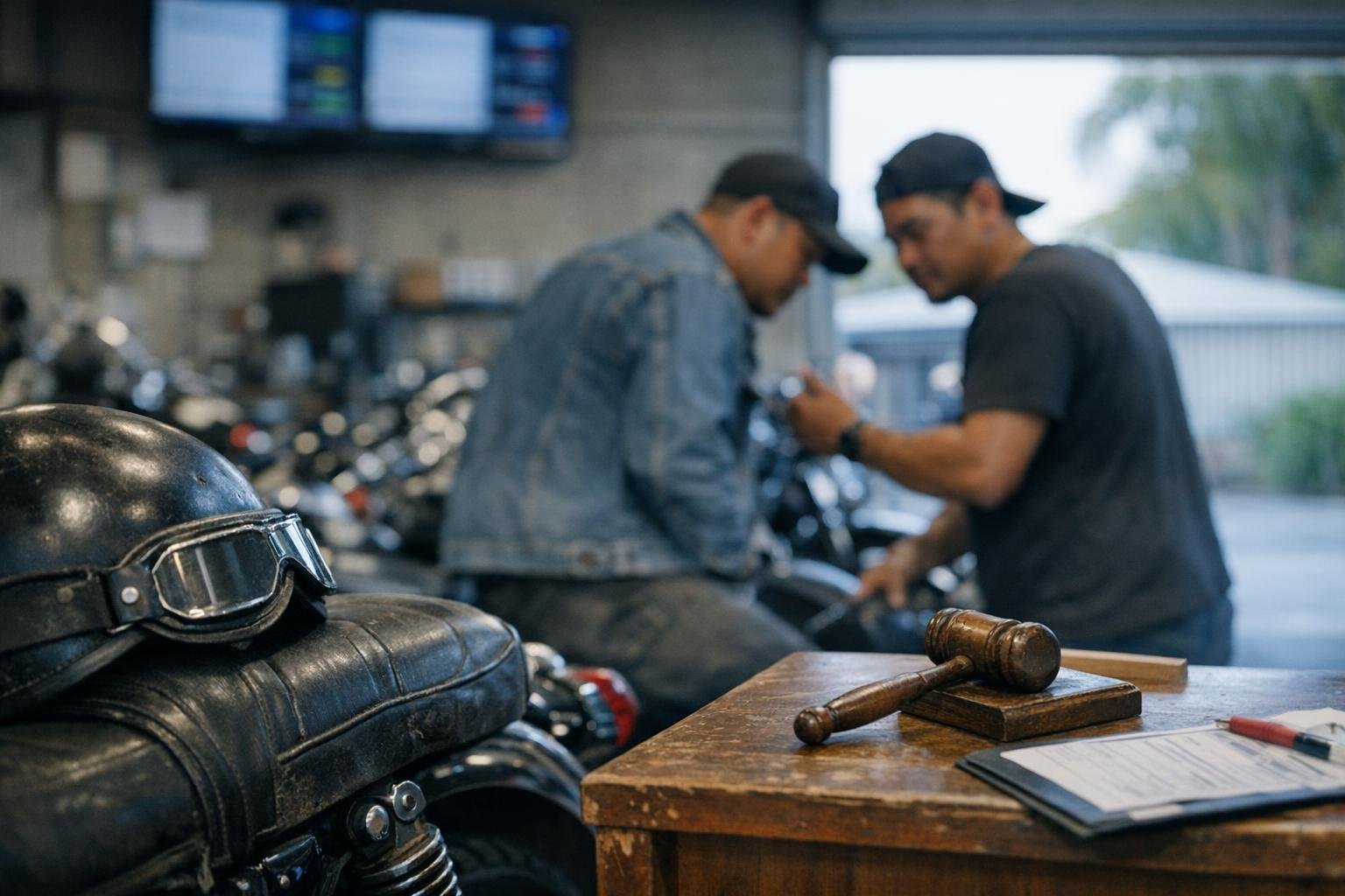 How Consignment Auction applies to Motorcycle Auctions services in Australia, Australia — practical illustration