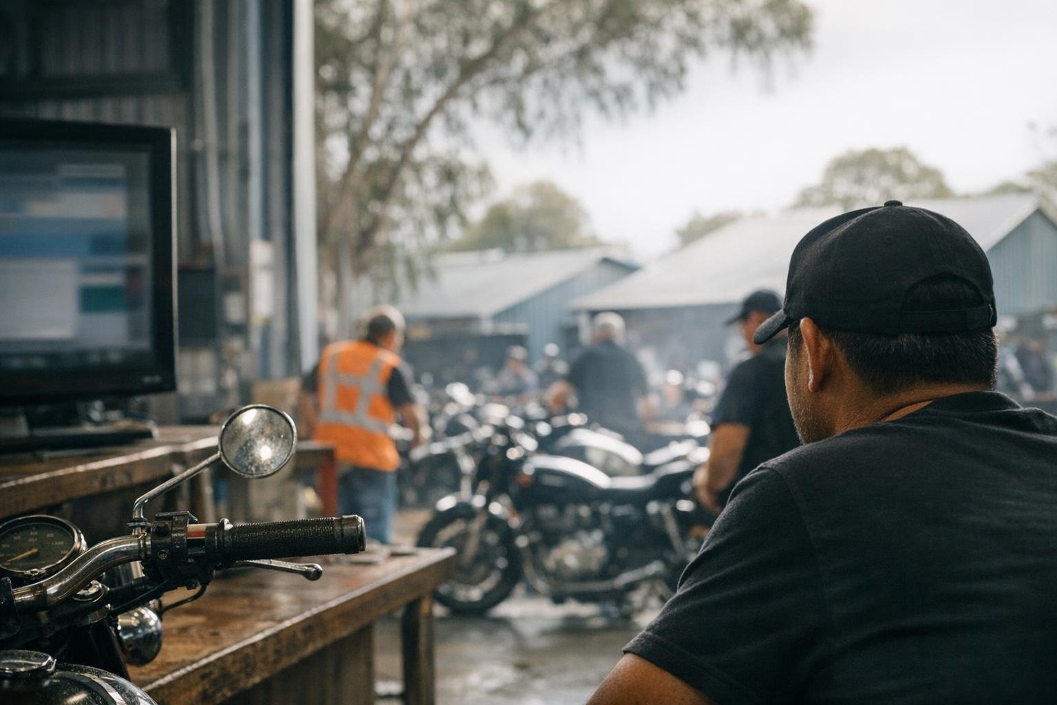 How Live Auction Event applies to Motorcycle Auctions services in Australia, Australia — practical illustration