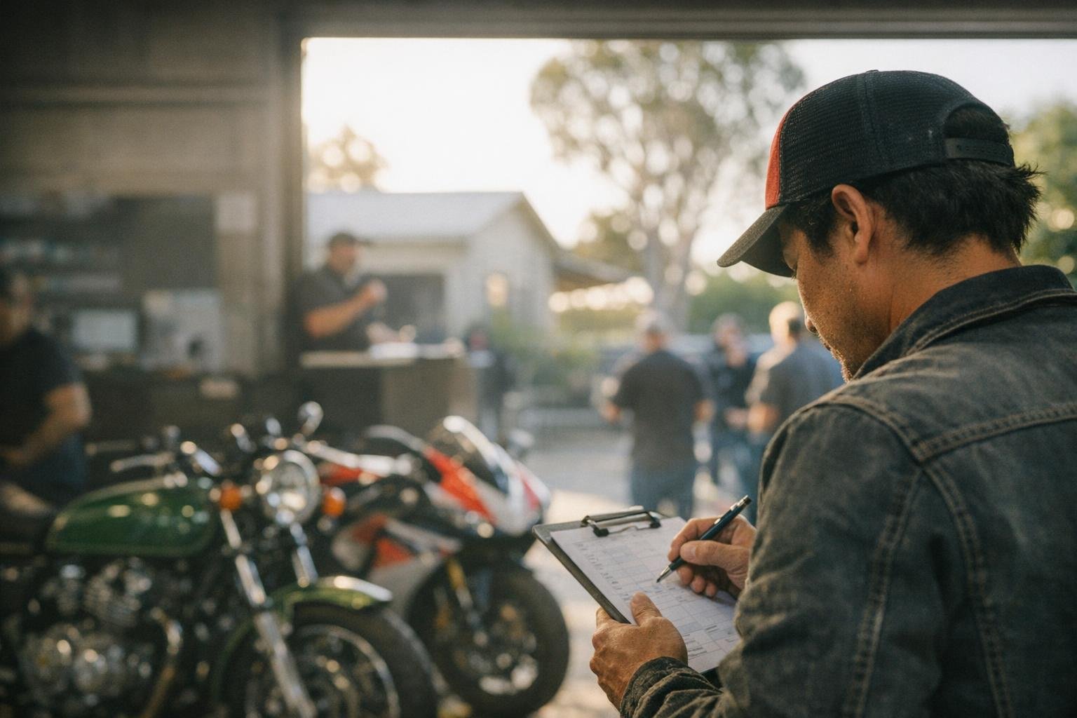 How Lot Number applies to Motorcycle Auctions services in Australia, Australia — practical illustration