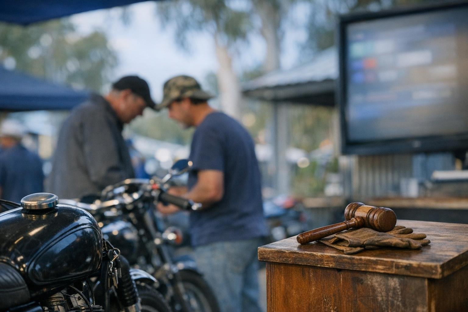 How Online Bidding Platform applies to Motorcycle Auctions services in Australia, Australia — practical illustration