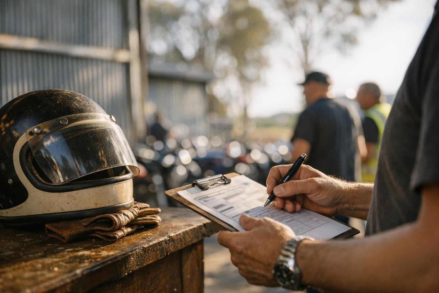 Opening Bid in Motorcycle Auctions: Opening Bid is the starting price set by an auctioneer or auction — visual guide