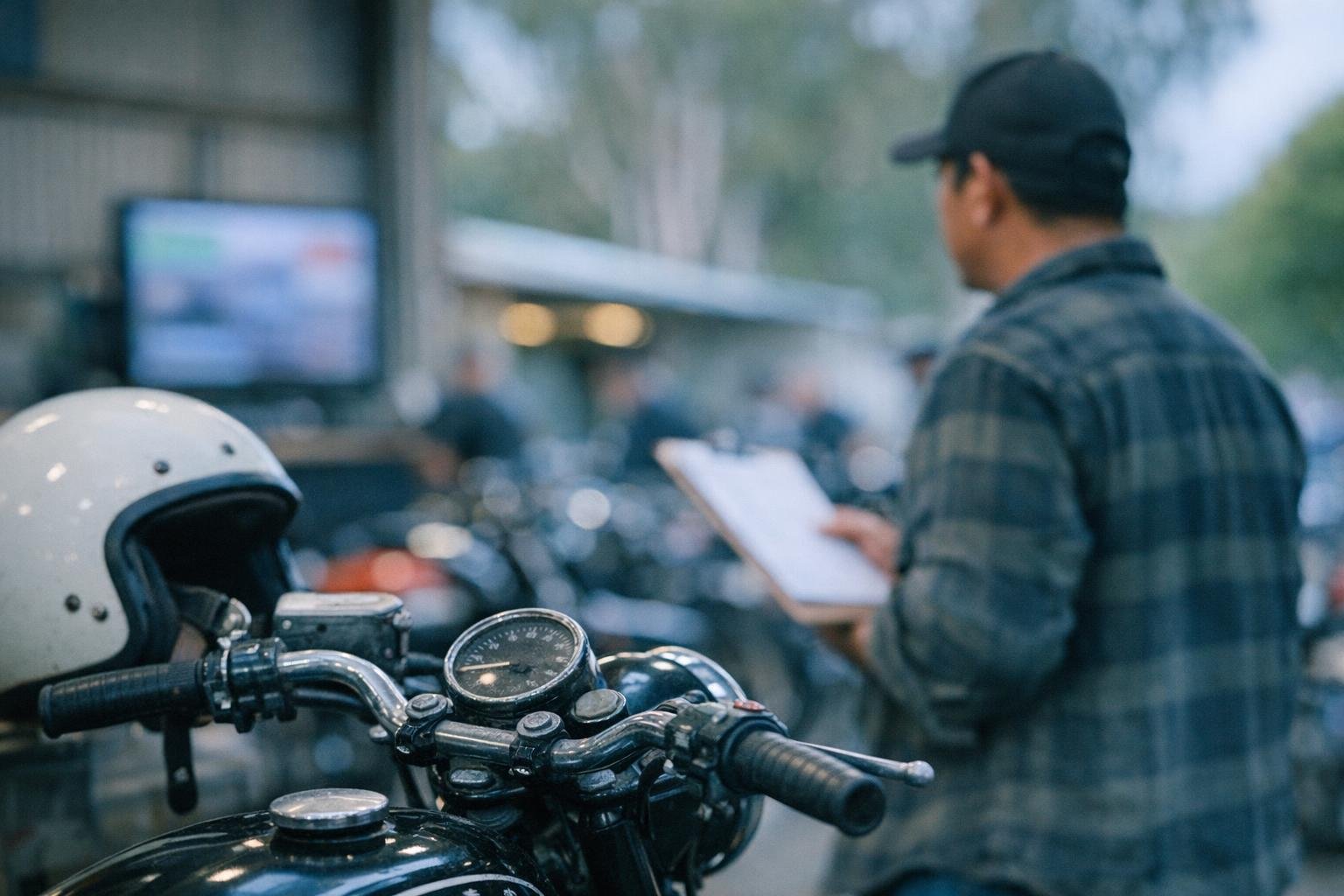 How Opening Bid applies to Motorcycle Auctions services in Australia, Australia — practical illustration