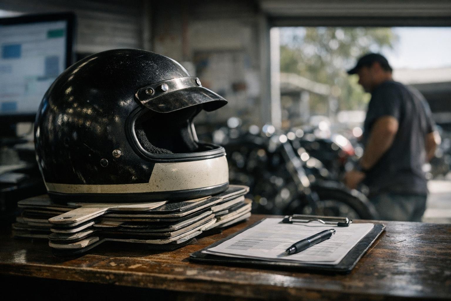 How Trade-In Auction applies to Motorcycle Auctions services in Australia, Australia — practical illustration