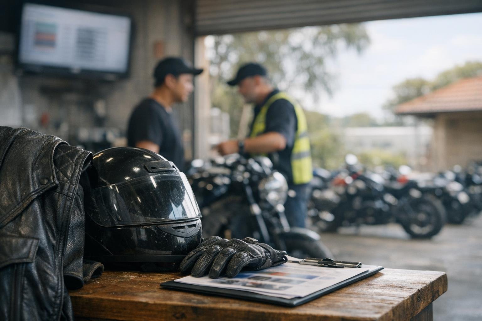 Vehicle History Report in Motorcycle Auctions: Vehicle History Report is a comprehensive document that details a motorcycle's past — visual guide