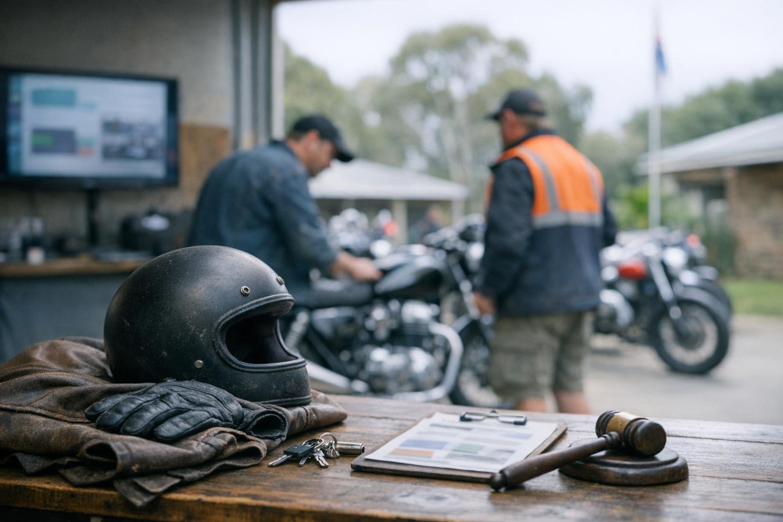 How Vintage Motorcycle applies to Motorcycle Auctions services in Australia, Australia — practical illustration