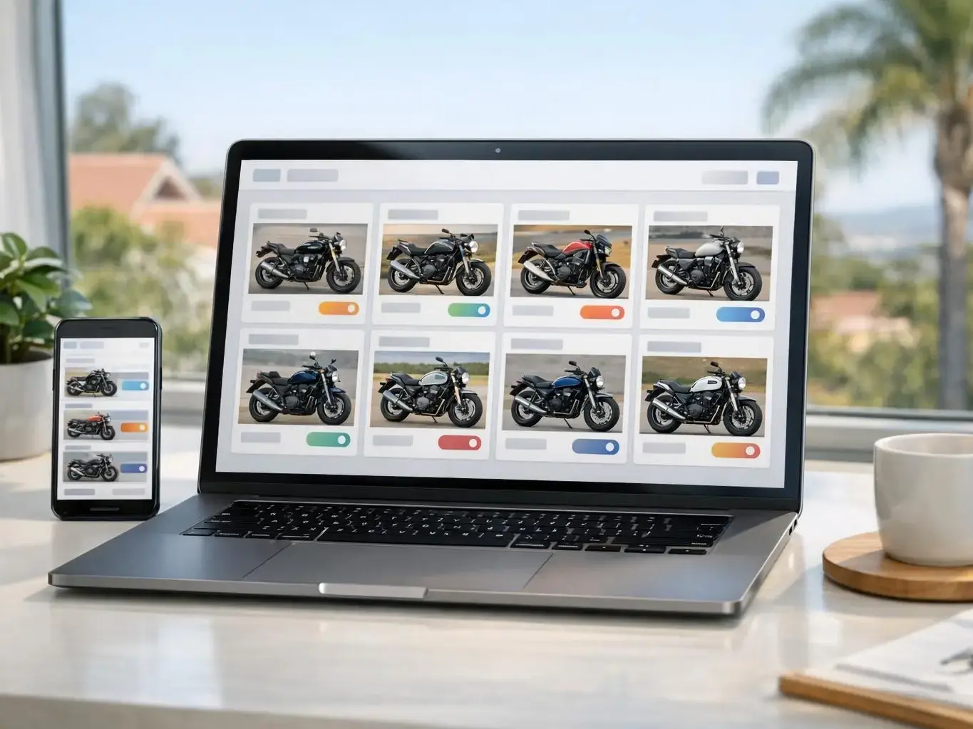 Vintage motorcycle restoration project from Orange salvage auction with Mount Canobolas backdrop